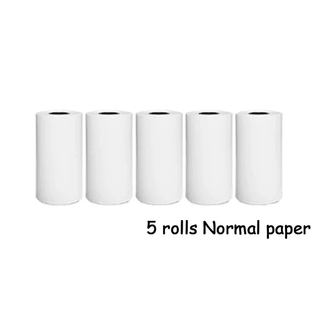 Mini Printer Portable Thermal Printer Photo Lable Printing Pocket Printer 57mm Printing Wireless BT 200dpi Android IOS Printers