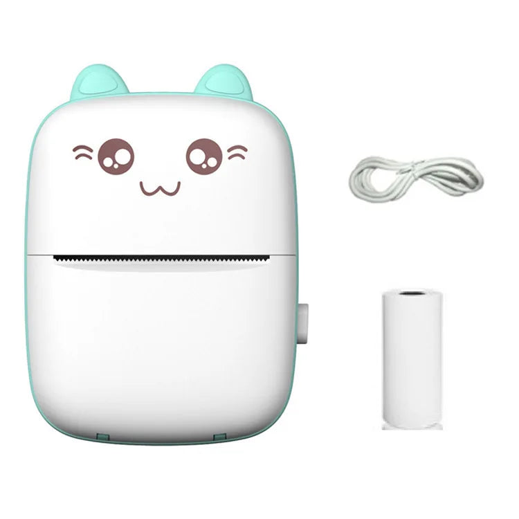 Mini Printer Portable Thermal Printer Photo Lable Printing Pocket Printer 57mm Printing Wireless BT 200dpi Android IOS Printers